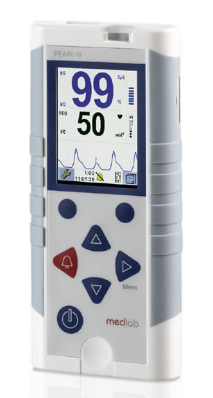 PEARL10 Handheld Pulse Oximeter from Medlab